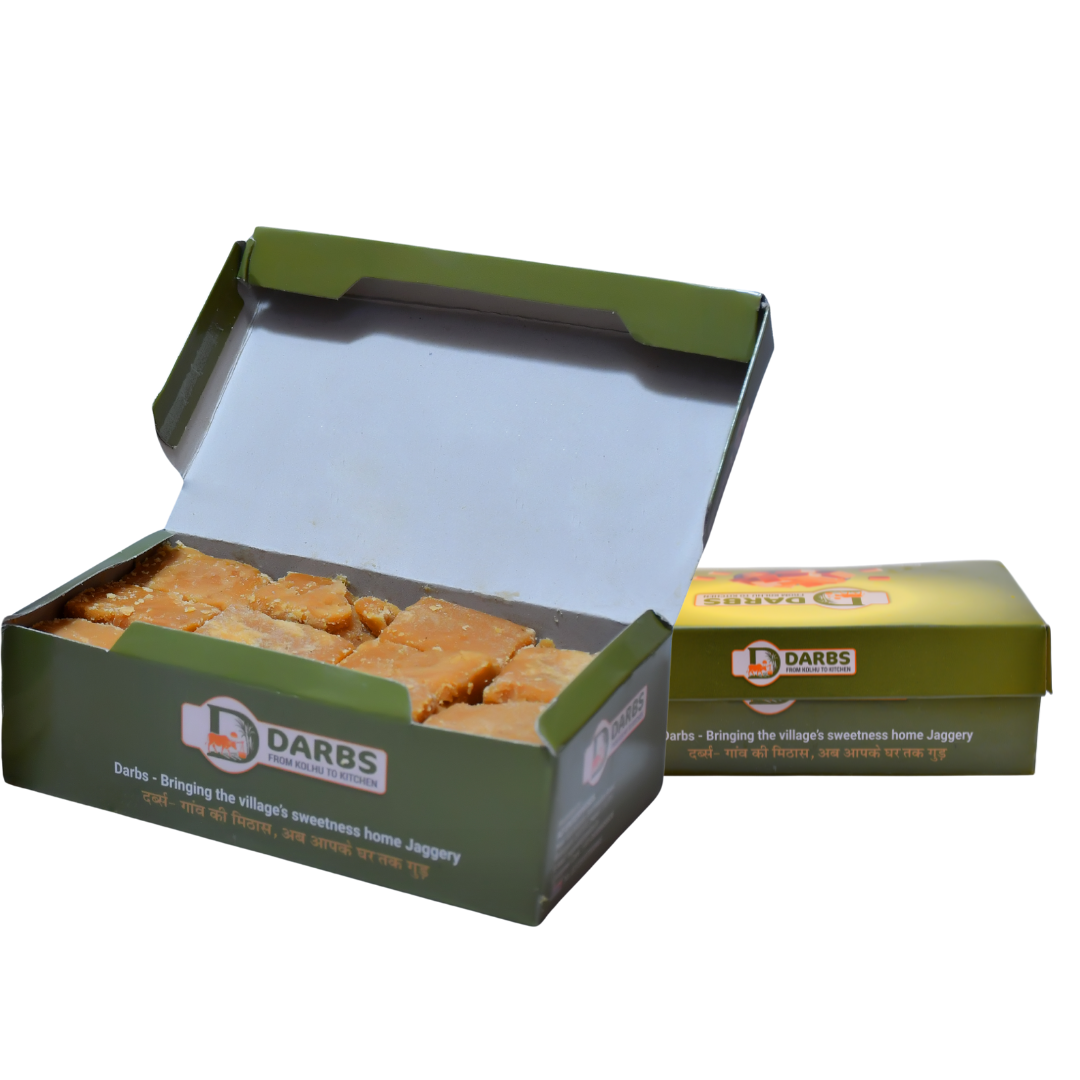 Combo Pack - Darbs Jaggery Cubes  (950 Gm × 2) Packs