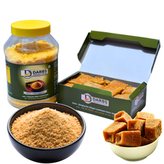 Combo Pack - Darbs Jaggery Cubes (950 Gm) + Powder 950gm (2 Pack)